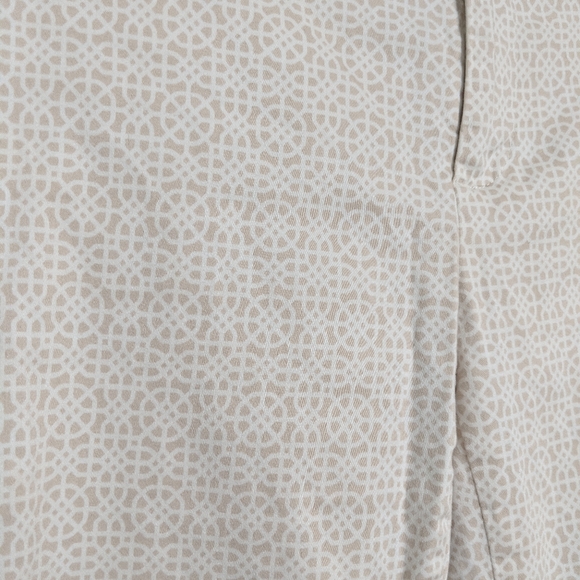 Banana republic Ryan fit crop pants khaki white - Picture 2 of 6